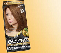 Краска для волос Eclair 6.0 темно русый
