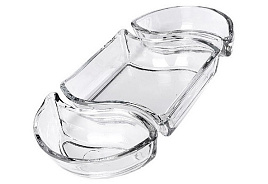 Менажница стекло 1066/1475 3секции