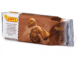 Глина (масса керам. д/модел.) JOVI 88 отвердевающая, 500г, терракотовый