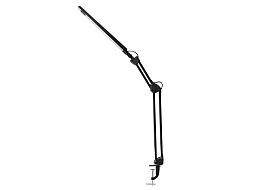 Лампа настольная офисная KD-821 С02 Camelion черный, LED, на струбцине, 4010