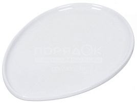 Блюдо керамика 34см Y4-3742 Грейс овал белое