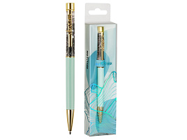 Ручка MESHU MS_65946 автоматическая "Dream sand" синяя, 1,0мм