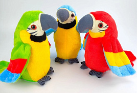 Мягкая игрушка Попугай 30см 4803