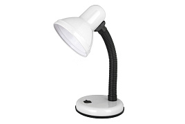 Лампа настольная офисная Ultraflash UF-301P(в пакете) С01 белый 6336