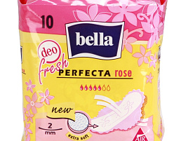 Прокладки Белла перфект Ultra Rose 10шт.део фреш софт 2948/5918