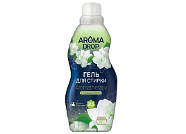 Стиральный порошок жидкий Aroma Drop Гель 1000мл Жасмин и ветивер М