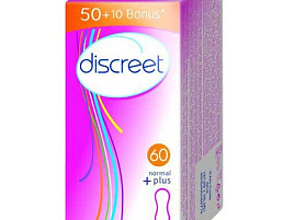 Прокладки ежедн.Олдейз дискрит нормал Deo трио 60шт.2076