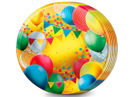 Тарелка бумажная 23см 3.0000871 Воздушные шары