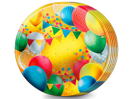 Тарелка бумажная 23см 3.0000871 Воздушные шары