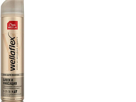 Лак для волос Wellaflex 250мл №5 Супер.с.ф.эласт.фиксация 4047