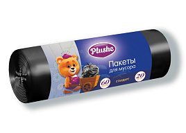 Мешок для мусора Plushe 30л.30шт.стандарт