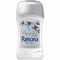 Дезодорант Rexona 40мл стик Крист.Чист.без запаха жен(Unilever)5312