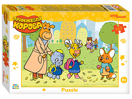 Пазл 120эл. Оранжевая корова 75035