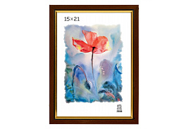 Фоторамка 15*21 205 пластик без стекла