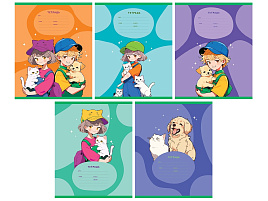 Тетрадь 12л. линия  Т5ск12 57315 "Аниме"