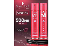 Лак для волос Taft 250мл №5 Сияющий блеск(Shw)