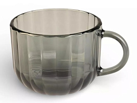 Кружка стекло 350мл 25с2451 Магия графит