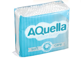 Ватные палочки Aquella 200шт пакет