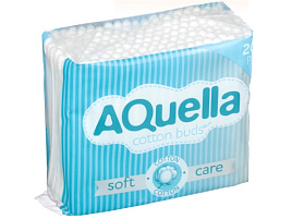 Ватные палочки Aquella 200шт пакет