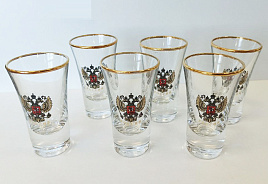 Набор стопок 1088-Д34 Герб России 6шт