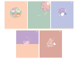 Тетрадь 48л.  Т5ск48 62704 "Smile", эконом