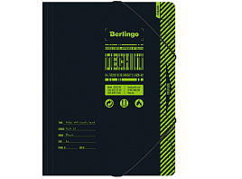 Папка на резинках Berlingo FB4_A4S07 "Tech it" А4, 600мкм, с рисунком