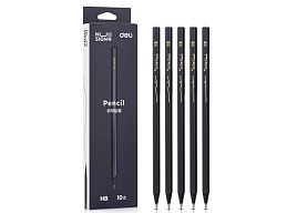 Карандаш ч/гр Deli NS722-HB Nusign HB шестигран.