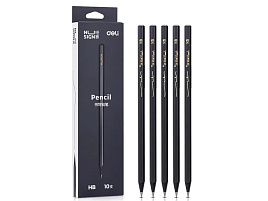Карандаш ч/гр Deli NS722-HB Nusign HB шестигран.