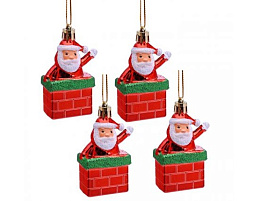 Фигурка Дед Мороз S1750 В трубе 1шт