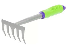 Грабли садовые 5-ти зубые 275мм 63003 Polisad