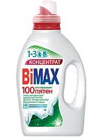 Стиральный порошок жидкий BIMax-Гель 1300мл.100 Пятен