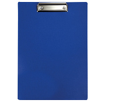 Доска-планшет с зажимом СТАММ ММ-32249 А4, 1000 мкм, пластик, синий