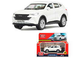 Машина металлическая F7-11-WH haval f7 длина 10,5 см, инерц, белый, в кор.