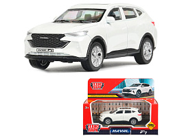 Машина металлическая F7-11-WH haval f7 длина 10,5 см, инерц, белый, в кор.