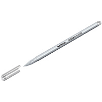 Ручка гел. Berlingo CGp_40010 "Brilliant Metallic", серебро металлик, 0,8мм