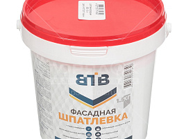 Шпатлевка акриловая 1,5кг ВТВ фасадная 1850