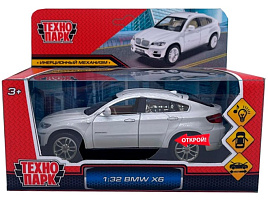 Машина металлическая SB-68311 BMW X6, 15,5 см, двери, капот, багажник, инерция