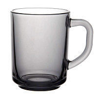 Кружка стекло 250мл 55029 GREY