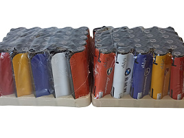 Зажигалка кнопка Турбо 6056 LeDing