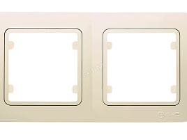 Рамка  крем. 2-я + вставка Lillium 18012702