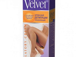 Депилятор Вельвет 100мл.2в1 Полев.цветы 1875