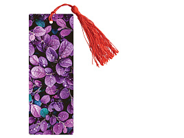 Закладки 3D д/книг ArtSpace 3D_45112 "Violet", с линейкой, 150*55мм, декоративный шнурок