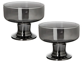 Набор креманок 2шт 41016/06/6232 Сияющий графит