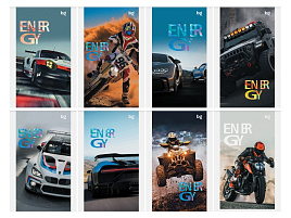 Блокнот 48л. BG Б6ск48 62647 "Racing cars", А6 на скрепке