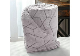 Плед-покрывало 200*240 Silvano геометрия серый 503364/8527