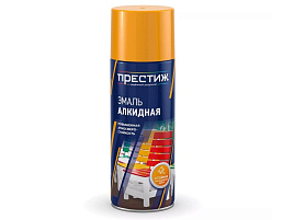Эмаль-аэрозоль оранжевая 425мл Престиж 3409