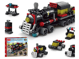 Конструктор Брик 8971-4 Поезд 118дет