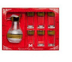 Набор подарочный 944/1256/88 Лофт 7пр (кувшин+6 стаканов) 9339