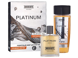 Набор мужской Absolute Platinum(гель д/д.250мл+т.в.100мл)