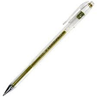 Ручка гел. Crown HJR-500GSM золото металлик, 0,7мм